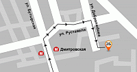 Схема проезда в АрендаАвто-мго